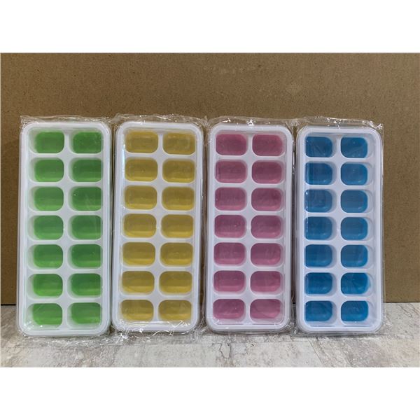 Lot of 4 Ice Cube Trays