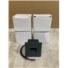 Image 1 : Lot of 4 LED Recessed Step Lights Black