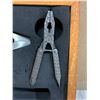 Image 6 : Sheffield Mfg Flashlight Tool And Flashlight Lit in Wooden Box