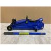 Image 7 : Certified Trolley Jack 2 Ton Blue