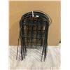 Image 1 : 29 Pcs Black Small Metal Fence