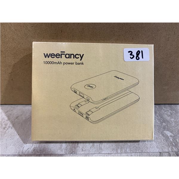 WeeFancy 10000mAh Power Bank
