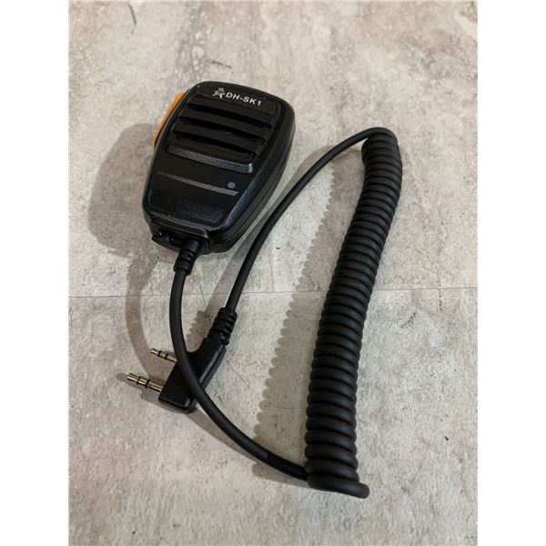 Walkie Talkie Speaker Mic 2 Pin Shoulder Speaker for Kenwood