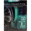 Image 3 : Wireless Inflatable Pump Multifunction Portable Powerful With LED Light