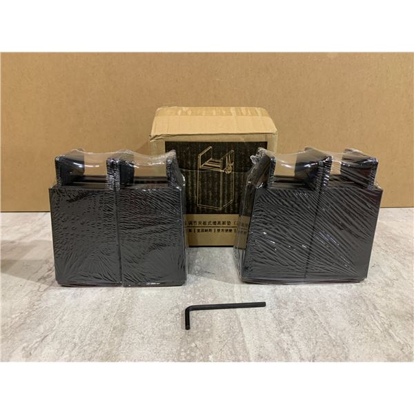 4 Inch Bed Risers Black Colour