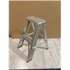Image 1 : Single Step 24 inch Aluminum Step Ladder