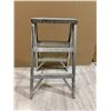Image 9 : Double Step 26 inch Aluminum Step Ladder