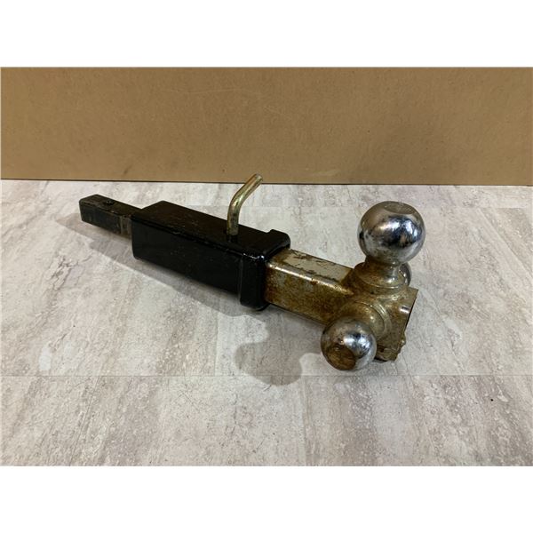 3 Ball Hitch & Reciever w/ Smaller Attachment/Extension