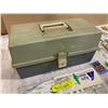 Image 16 : 3 Tier Tackle Box Full of Old Tackle