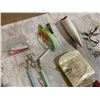 Image 8 : 3 Tier Tackle Box Full of Old Tackle