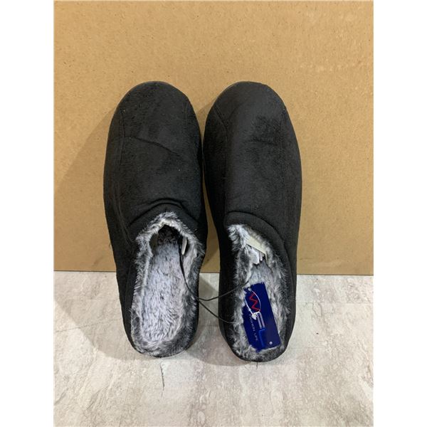 Mens Foam Slippers WFL Size 6/7 Colour Black