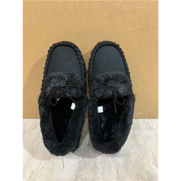 Rock Dove Womens Faux Fur Lined Moccasin Slipper Size 9