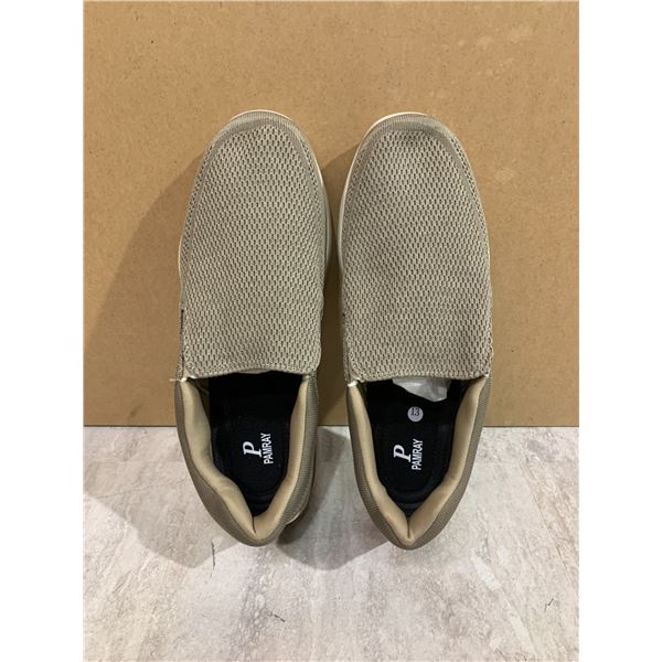 Pamray Slip on Loafers Running Shoes Size 13 Tan Brown Color
