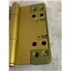 Image 6 : Lot of 5 Reccessed Sping Hinges Gold Colour