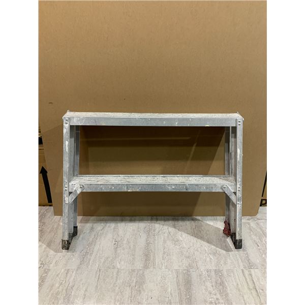 Aluminum 2 Step Drywall Sawhorse Ladder