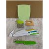 Image 1 : 7 Pcs Kid Safe  Knife Set for Real Cooking