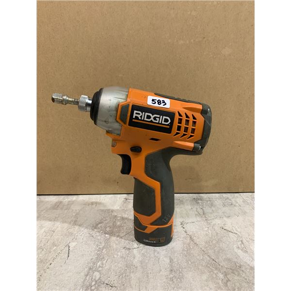 Ridgid Lithium Cordless Driver