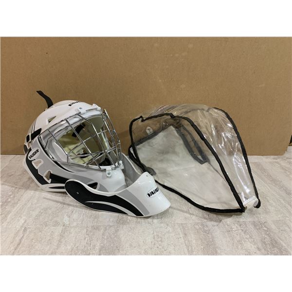 Vaughn Replica Goalie Mask With Throat Protector