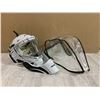 Image 1 : Vaughn Replica Goalie Mask With Throat Protector