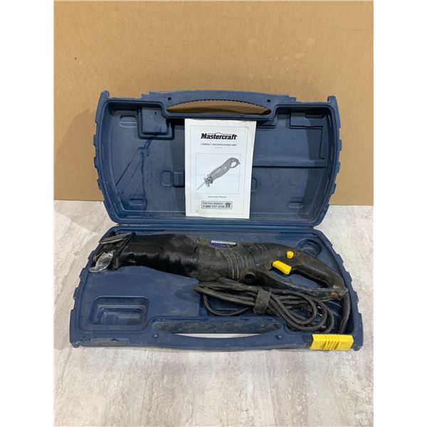 Mastercraft Compact Reciprocating Saw With Case