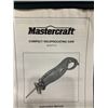 Image 8 : Mastercraft Compact Reciprocating Saw With Case