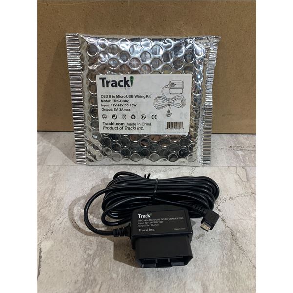Track OBD11 To Micro USB Wiring Kit Model TRK-OBD2 Input 12V-24V DC 15 W