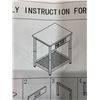 Image 2 : Melos Nightstand With Charging Station - 2 Tier
