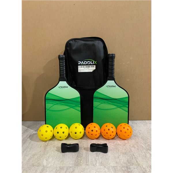 Paddlix Pickle Ball Set With Case