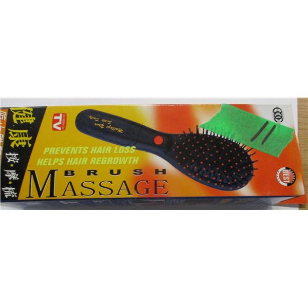 NEW:  MASSAGING HAIR BRUSH