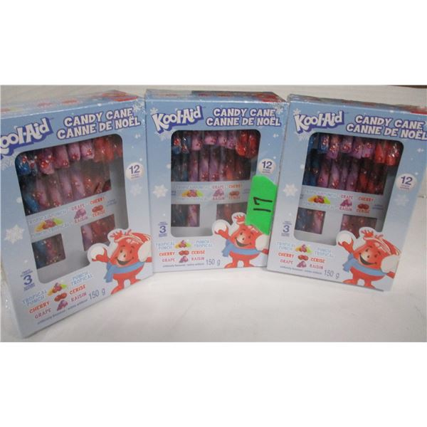 KOOL-AID CANDY CANES (12 X 3 BOXES)