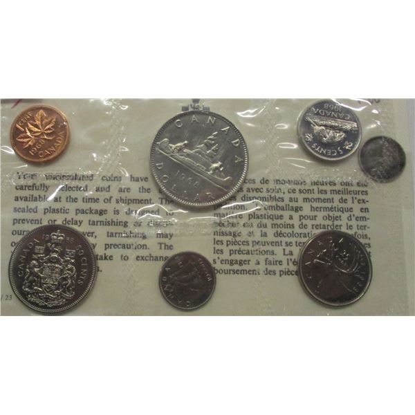 1968 CANADA MINT SEALED COIN SET