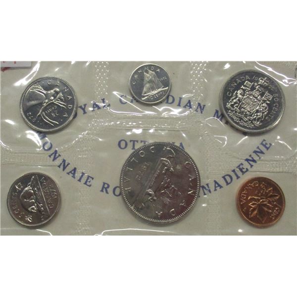 1972 PROOF CANADA MINT SEALED COIN SET