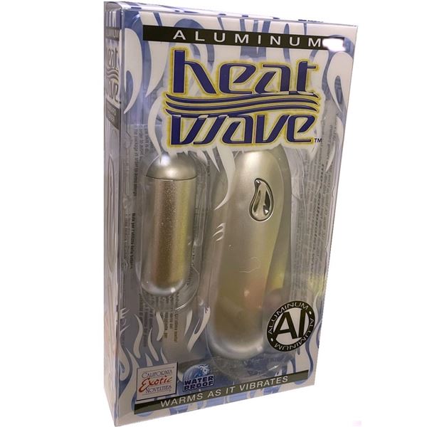 California Exotics Aluminum Heat Wave Slim Teaser Warming Bullet Waterproof, 2.5 Inch