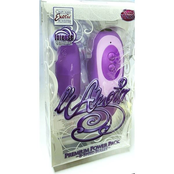 California Exotics satin finish 8 speed vibrator