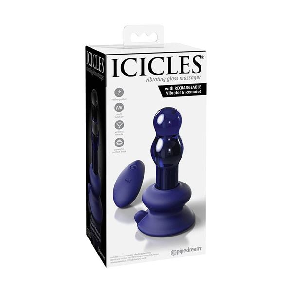 Icicles vibrating glass massager No 83