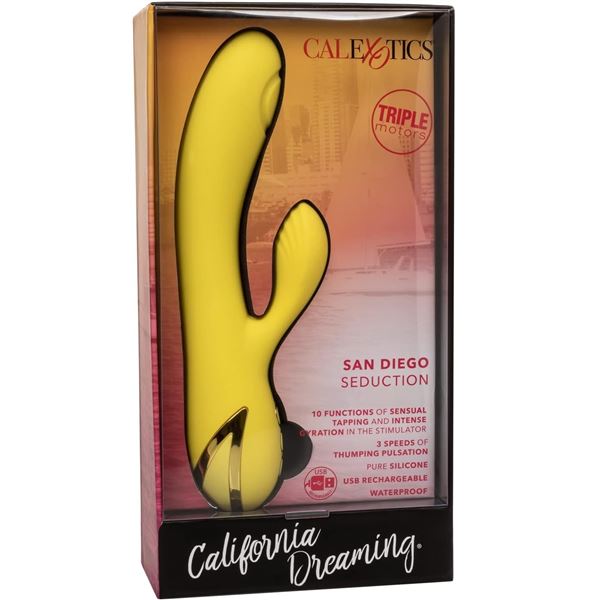 CalExotics California Dreaming San Diego Seduction, Yellow (SE-4351-05-3)