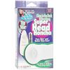 Image 1 : California Exotic Novelties Sue Johanson Glow-in-the-dark Vibrating Super Head Honcho, White
