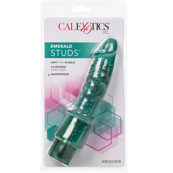 CalExotics Emerald Studs Multi-Function Stimulator, Arouser