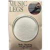 Image 1 : Music Legs body stocking white spandex