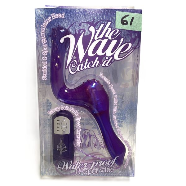 The wave catch it vibrator purple Doc Johnson
