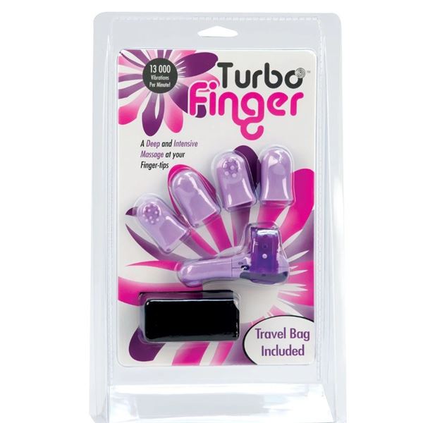 Turbo Finger 5 In 1 Massager - Purple