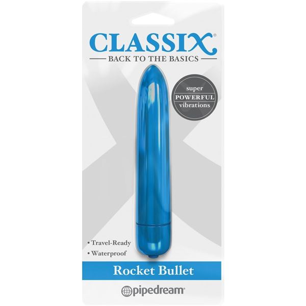 pipedream rocket bullet blue