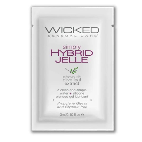 QUANTITY OF 8 , Wicked  Simply Hybrid Jelle, 3 ml