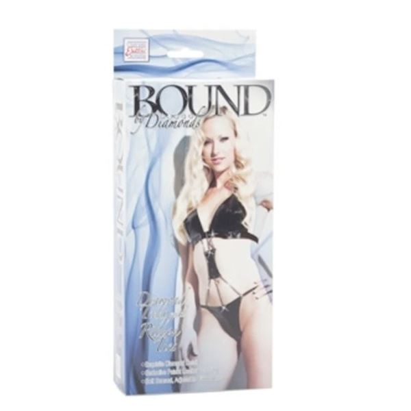 Bound By Diamonds Teddy with Ribbon Ties