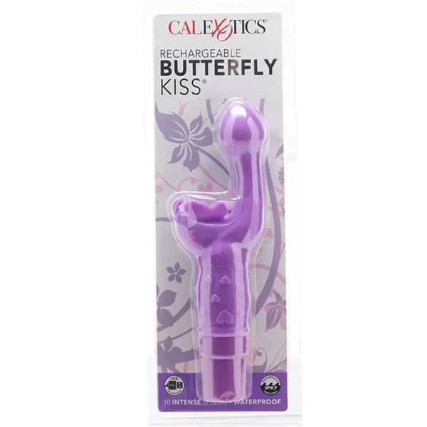 Rechargeable Butterfly Kiss Vibe in Purple