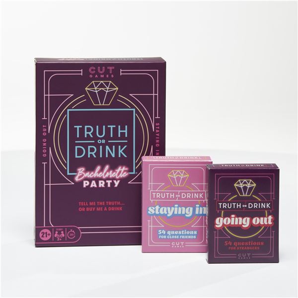 Card Game Truth Or Drink: Bachelorette Party Edition