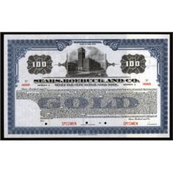 Sears, Roebuck and Co. Specimen Bond.