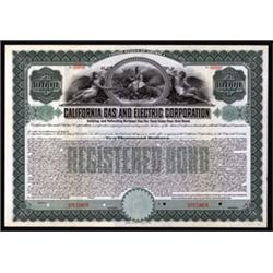 California Gas and Electric Corporation