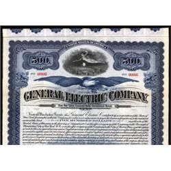 General Electric Company Specimen Bond