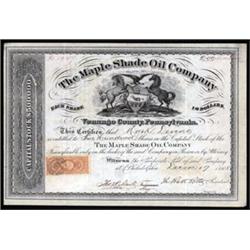 Maple Shade Oil Company, Venango County.